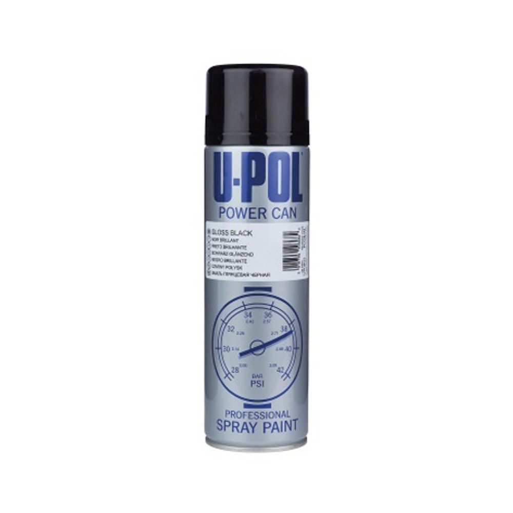 Upol Aerosol Gloss Black Topcoat - at Care Distributors