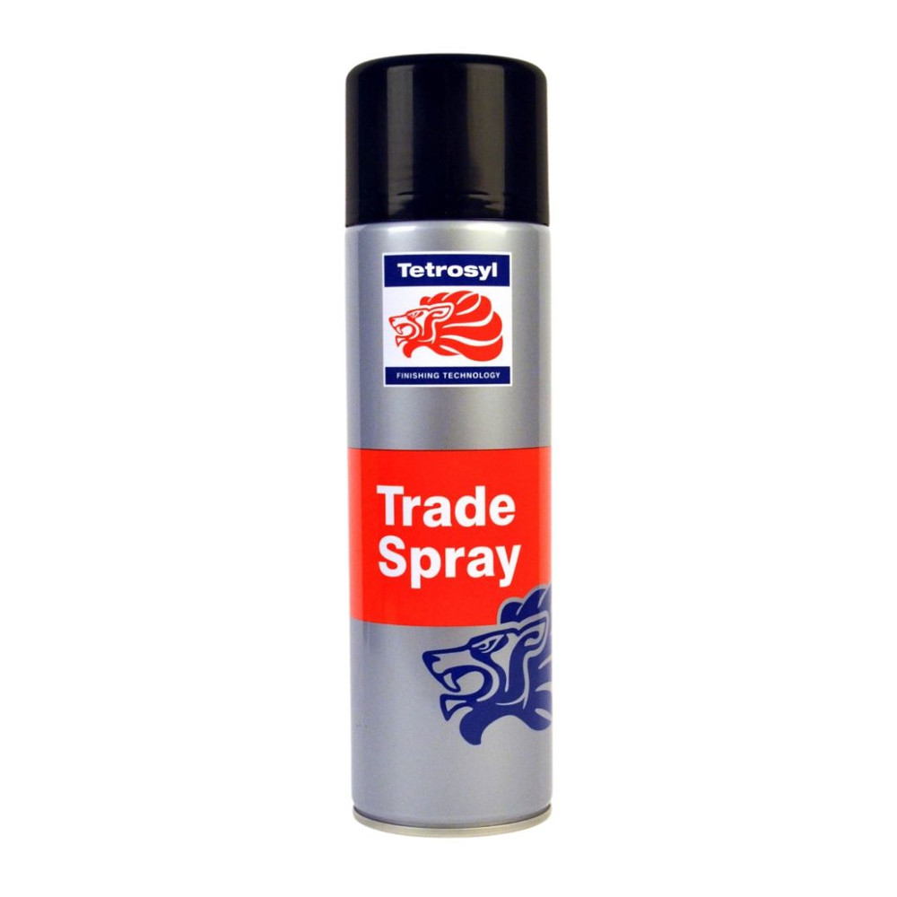 500ML TRADE SPRAY GLOSS BLACK