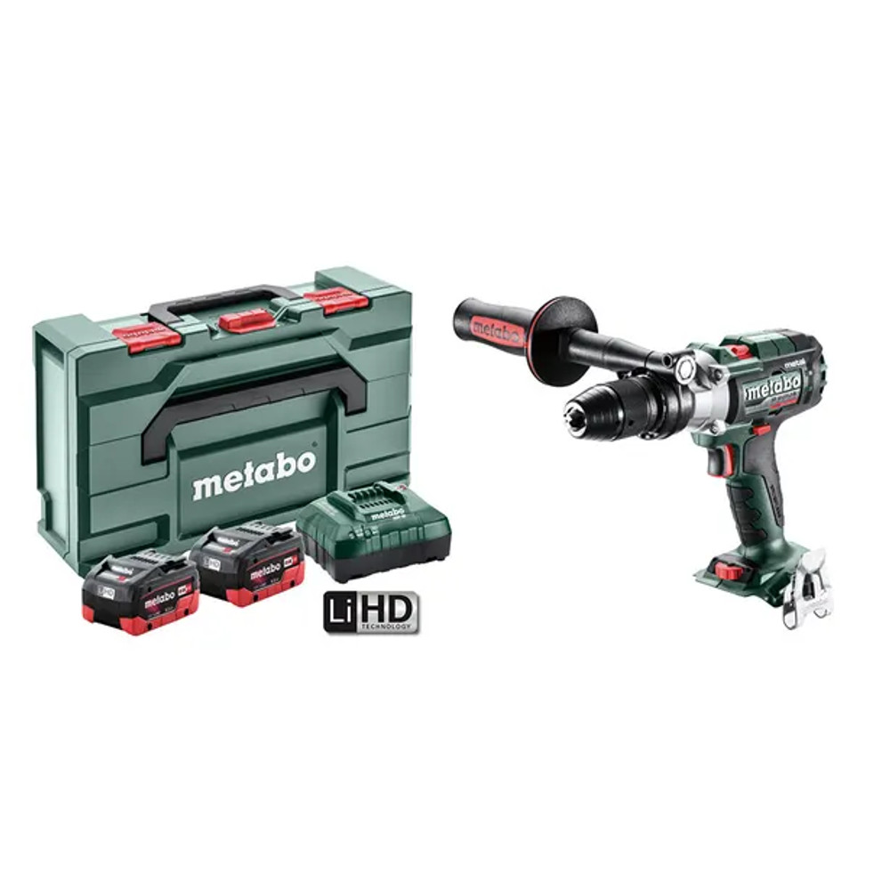 METABO 18V 2 X 5.5AH 13MM 3-SPEED HAMMER DRILL KIT