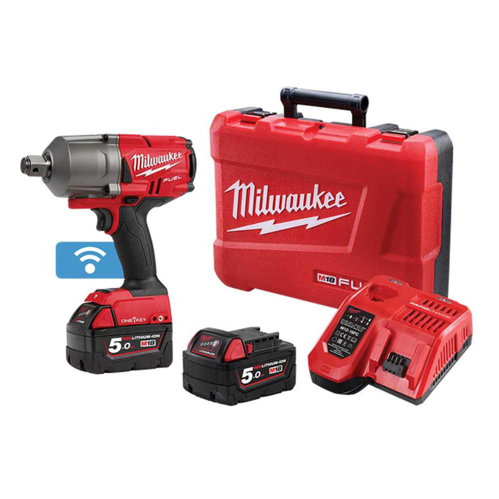 MILWAUKEE M18 FUEL™ ONE-KEY™ 3/4" HIGH TORQUE IMPACT WRENCH WITH FRICTION RING KIT