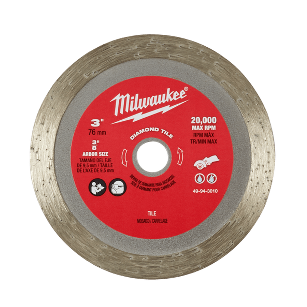 MILWAUKEE DIAMOND TILE WHEEL