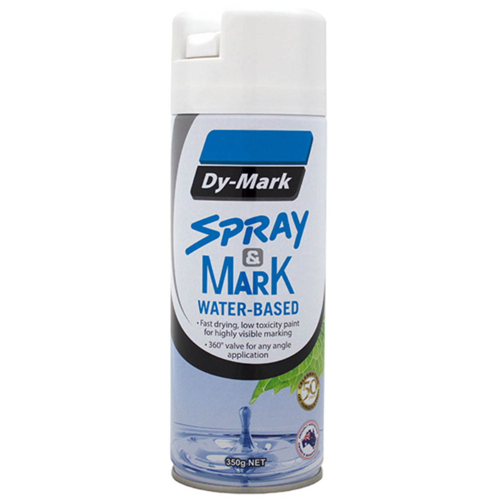 DYMARK SPRAY & MARK W-B WHITE 350G