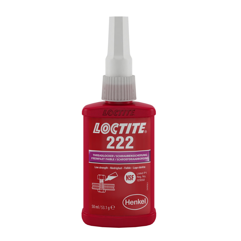 LOCTITE 222 SCREWLOCK LOW STRENGTH 50ML