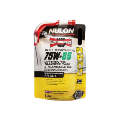 NULON Full Synthetic SAE 75W-85 Differential, Transfer Case & Transaxle Oil