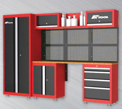 PK Tools 13pc GARAGE STORAGE CABINET SET