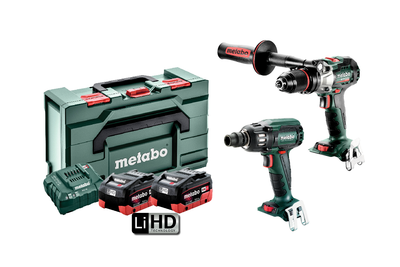 METABO 2PC 18V BRUSHLESS KIT 5.5AH LIHD