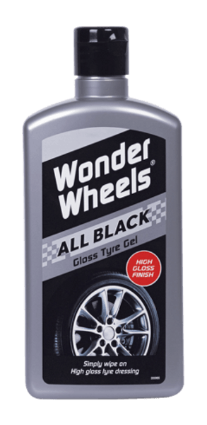 Wonder Wheels Black Gloss Tyre Gel