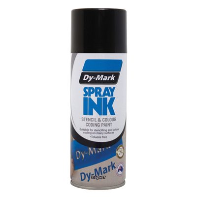 DYMARK BLACK STENCIL SPRAY INK 350G