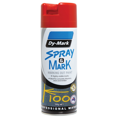 DYMARK SPRAY & MARK RED 350G