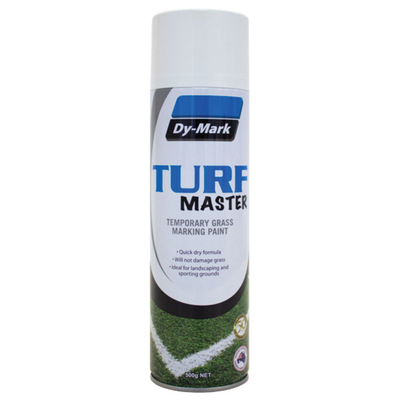 DYMARK WHITE TURFMASTER PAINT 350G