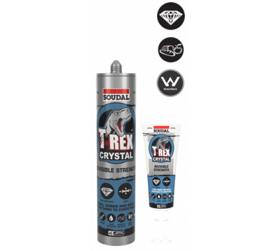 SOUDAL SMX T-REX POWER  CRYSTAL CLEAR 290ML