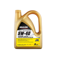 NULON Full Synthetic 5W-40 Long Life Performance Engine Oil 5L NULSYN5W40-5
