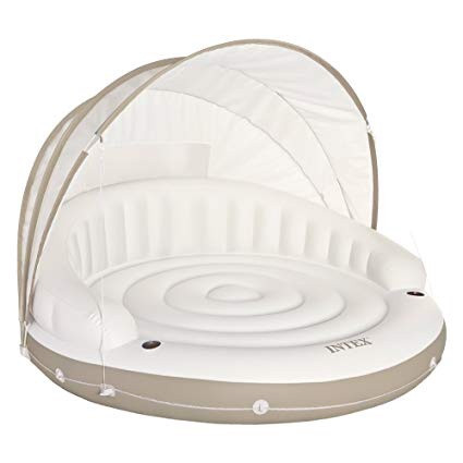 Intex Canopy Inflatable Pool Island Float