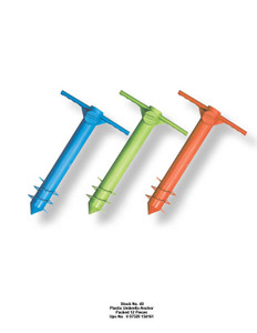 Plastic Umbrella Anchor