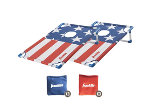 Red, White, and Blue Cornhole