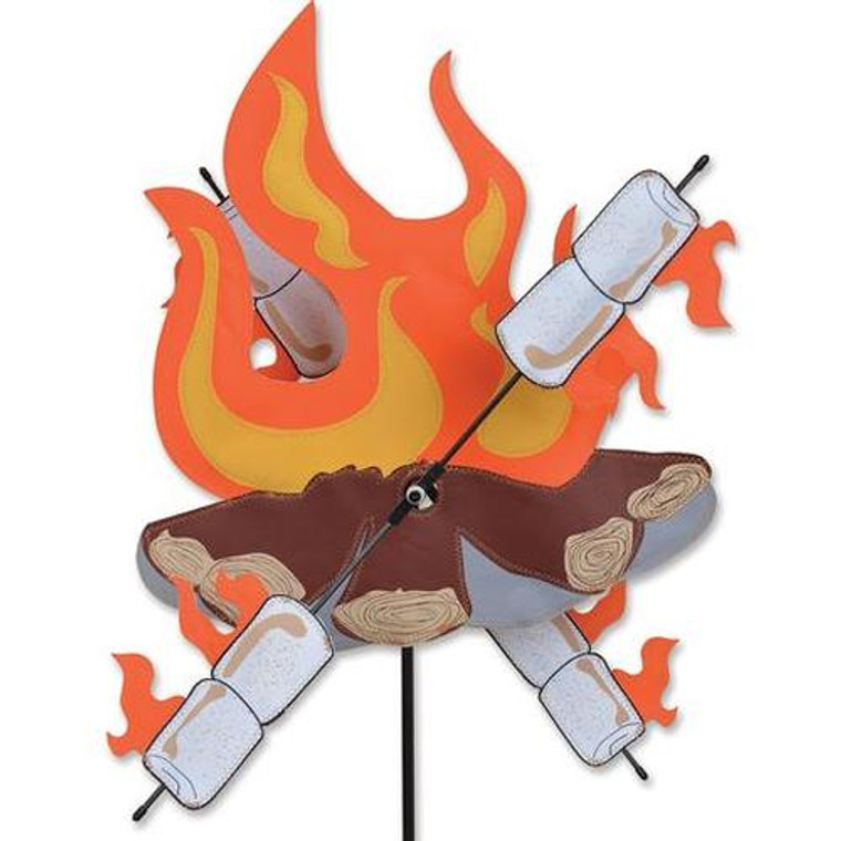 15" Campfire Whirligig