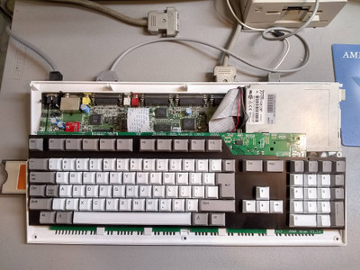 Kipper2k MX A500/A1200 replacement keyboard project progress update.