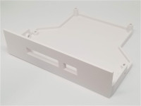 White 3.5" mounting bracket for ZuluSCSI