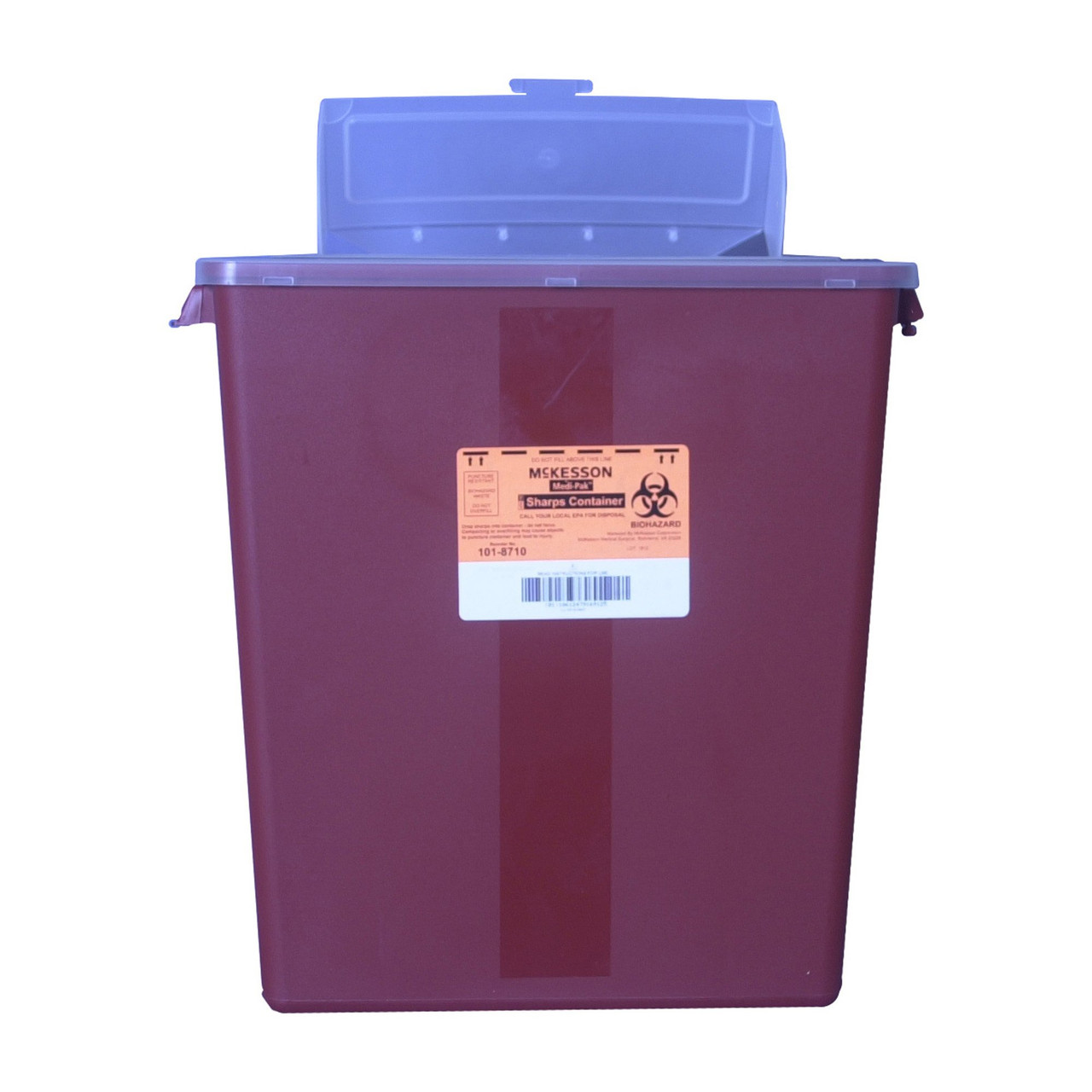 Sharps Container 2 Quart Horizontal In-Room