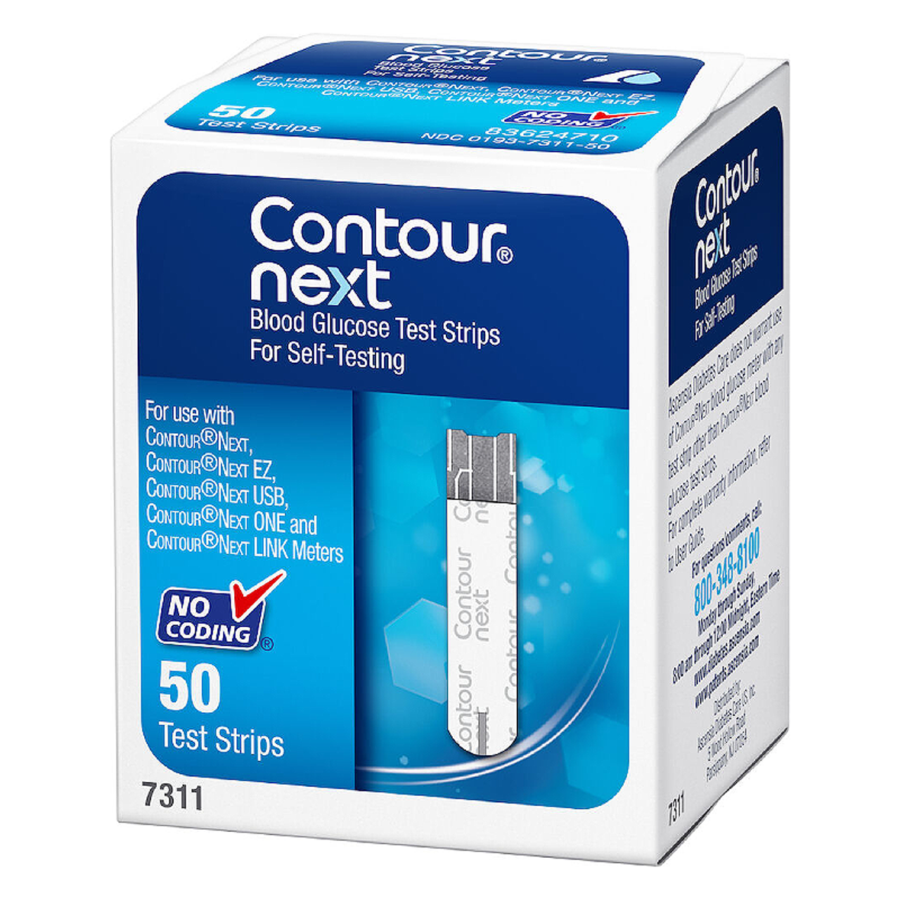 contour next blood glucose test