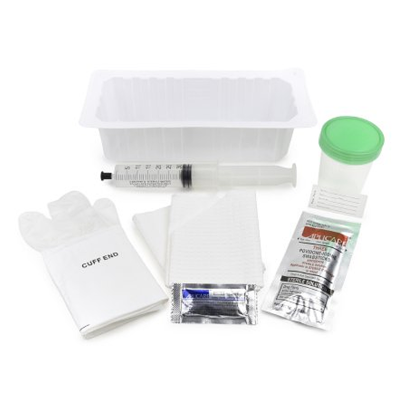 Indwelling Catheter Tray McKesson Foley Without Catheter Without Balloon Beyond Surgical Supply