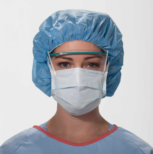 Surgical Mask THE LITE ONE Pleated Tie Closure One Size Blue