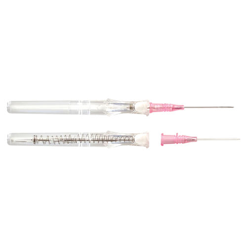 Peripheral IV Catheter Insyte Autoguard 20 Gauge 1 Inch Retracting Safety Needle