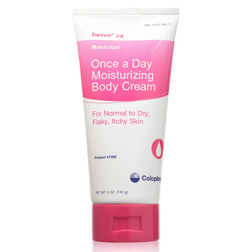 Hand and Body Moisturizer Sween® 24 5 oz. Tube Unscented Cream CHG Compatible