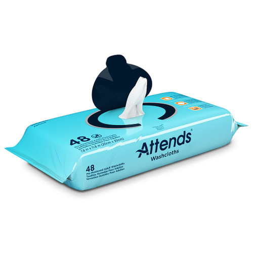 Personal Wipe Attends® Soft Pack Aloe / Vitamin E Scented