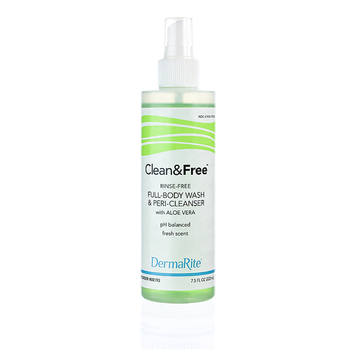 Rinse-Free Shampoo and Body Wash Clean & Free® Scented