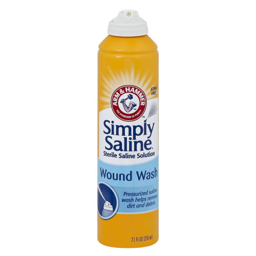 Wound Wash Simply Saline™ 7.1 oz. Pump Spray Can Sterile Sodium Chloride Solution