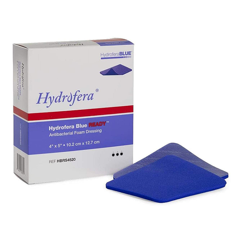 Antibacterial Foam Dressing HydraferaBLUE® READY Non-Adhesive without Border Sterile