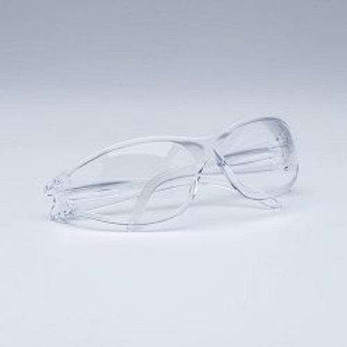 Safety Glasses Fastrac Anti-scratch Coating Clear Tint Polycarbonate Lens Clear Frame Over Ear One Size Fits Most