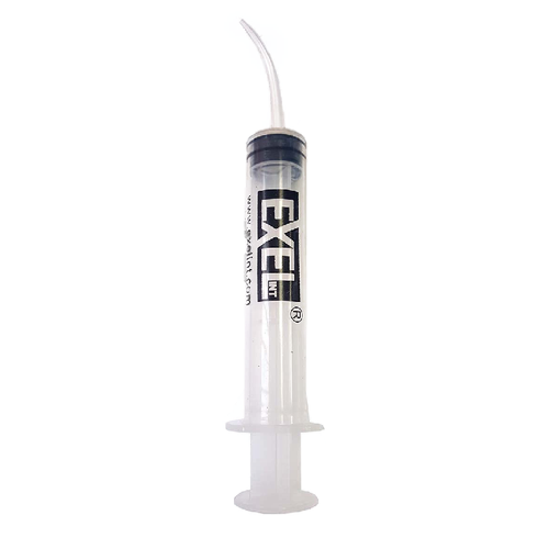 Exel Syringe, 12cc, Curved Tip, Non-Sterile