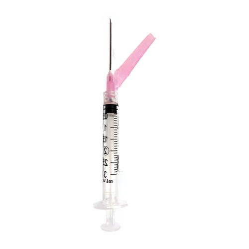 Exel Safety Syringe (3 mL) w/ Safety Needle