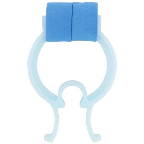 Nose Clip McKesson Foam, Disposable, Blue Plastic For Spirometer