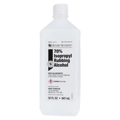 Alcohol Isopropyl 70% Solution 32oz/Bt