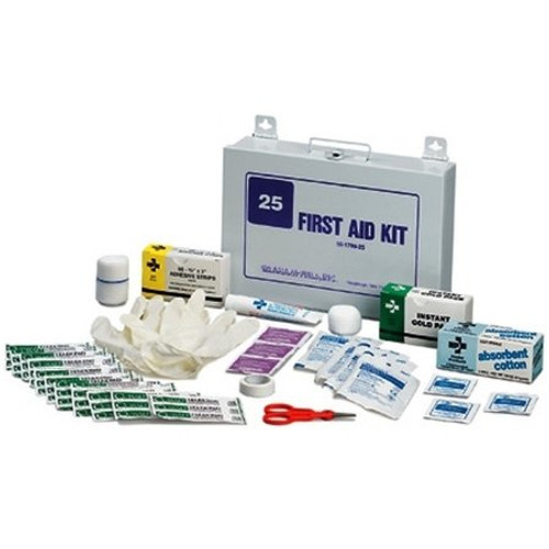 First Aid Kit grahamfield™ 25 Person Weatherproof / Steel Case