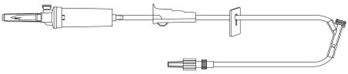 Primary IV Administration Set MedStream 20 Drops / mL Drip Rate 81 Inch Tubing 1 Port