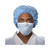 Surgical Mask Soft Touch II Pleated Tie Closure One Size Fits Most Blue