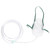 Oxygen Mask AirLife® Elongated Style Adult One Size Fits Most Adjustable Head Strap