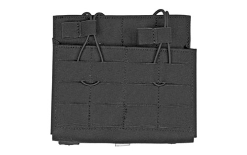 GGP DOUBLE 7.62 MAG POUCH BLK