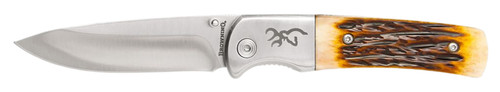 BRN 3220500     KNIFE  BM HUNTER FLDR BONE