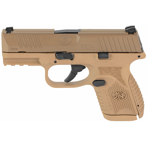 FN 509 COMPACT 9MM 3.7 10RD FDE