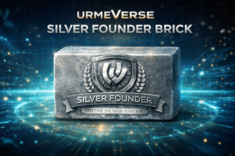 URMEVerse Silver Founder Brick – Lifetime