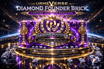 URMEVerse Diamond Founder Brick – Lifetime