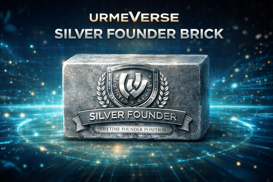 URMEVerse Silver Founder Brick – Lifetime