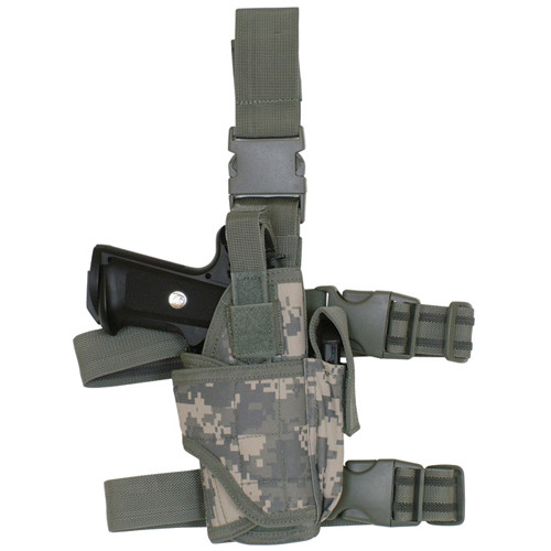 Tactical Commando Leg Holster for Lights & Lasers - ACU ARMY DIGITAL