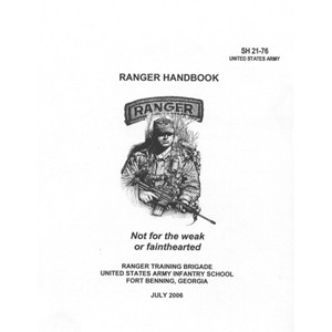 US Army RANGERS Handbook Tactical Survival Book SH21-76