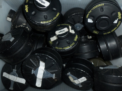 Surplus Drager "Scratch & Dent" NATO NBC 40mm Gas Mask FILTER
